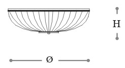 Lampada-1015-Opera-Italamp-da-soffitto-dimensioni